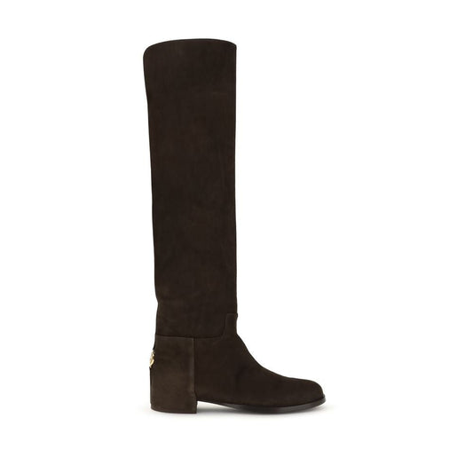 Dolce & Gabbana Suede High Boots – EU36/US6 par Dolce & Gabbana | Disponible sur Sandy Store ByNet