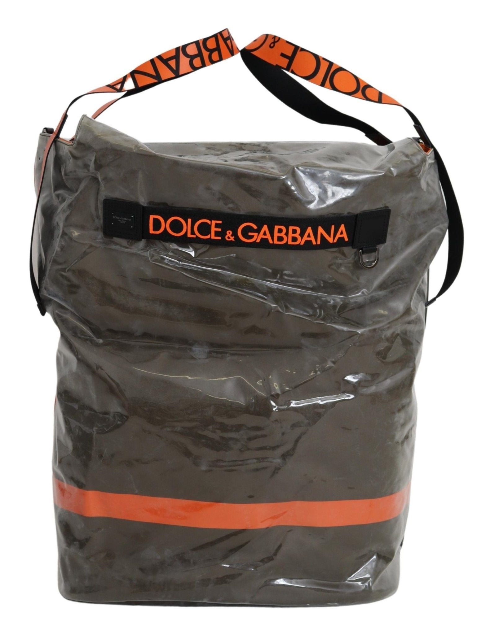 Dolce & Gabbana Sumptuous Green Large Fabric Tote Bag - Sandy Store ByNet