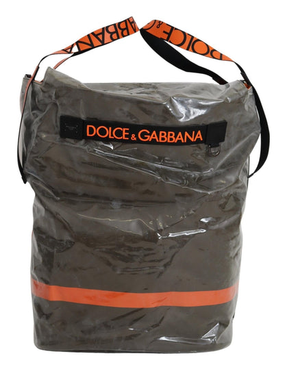 Dolce & Gabbana Sumptuous Green Large Fabric Tote Bag - Sandy Store ByNet