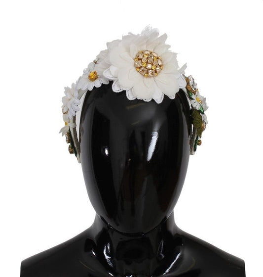 Dolce & Gabbana Sunflower Crystal Luxury Headband - Sandy Store ByNet