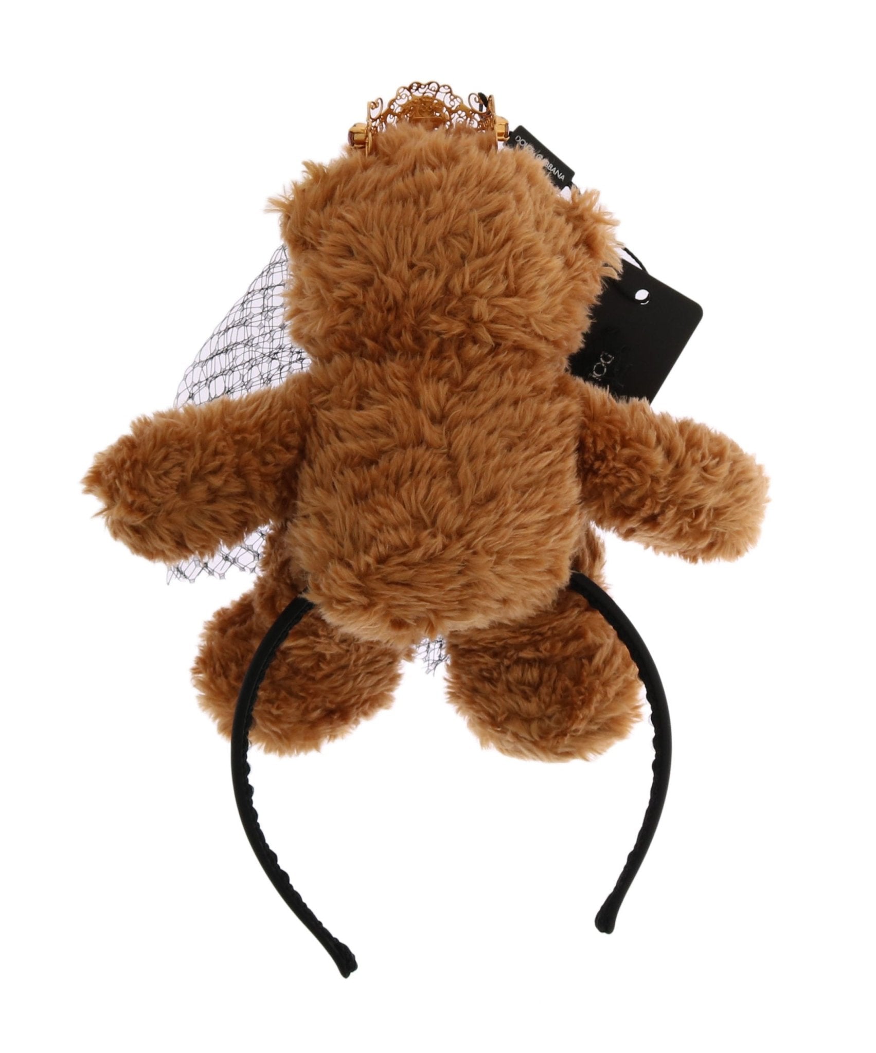 Dolce & Gabbana Teddy Bear Crystal Crown Hair Band - Sandy Store ByNet