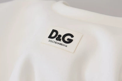Dolce & Gabbana White Cotton Corset Stretch Top T-shirt – IT40|S par Dolce & Gabbana | Disponible sur Sandy Store ByNet