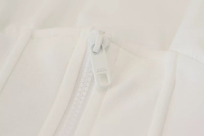 Dolce & Gabbana White Cotton Corset Stretch Top T-shirt – IT40|S par Dolce & Gabbana | Disponible sur Sandy Store ByNet