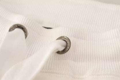 Dolce & Gabbana White Cotton Logo Patch Sweatpants Jogging Pants – IT50 | L par Dolce & Gabbana | Disponible sur Sandy Store ByNet