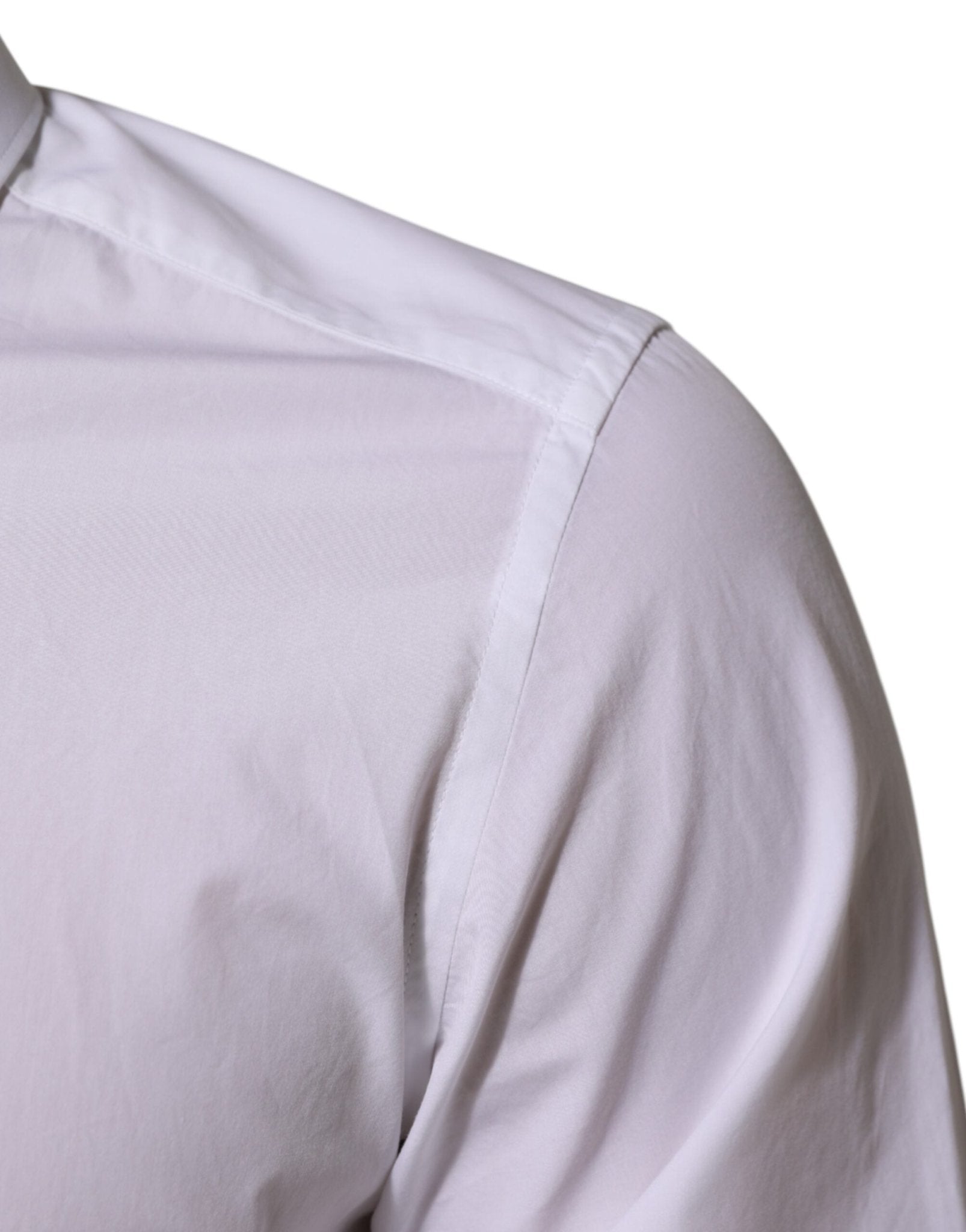 Dolce & Gabbana White Cotton MARTINI Men Formal Dress Shirt – IT39 | S par Dolce & Gabbana | Disponible sur Sandy Store ByNet