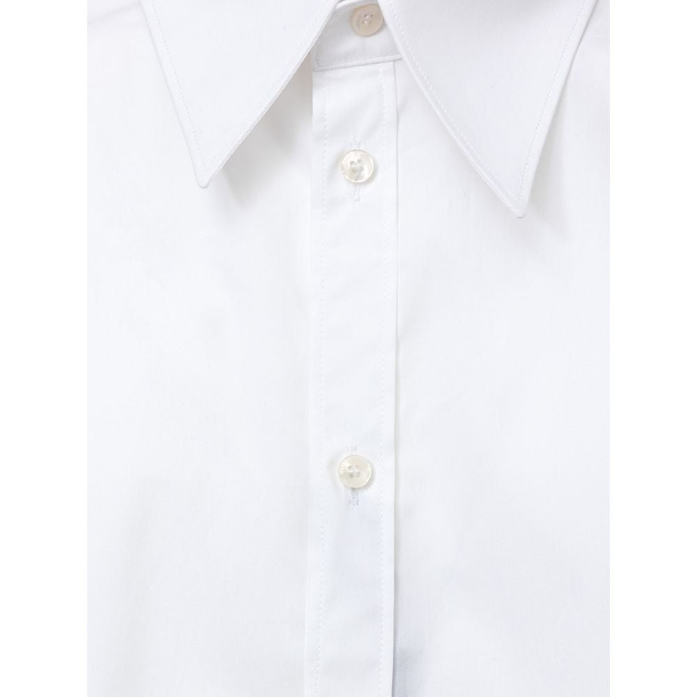 Dolce & Gabbana White Cotton Shirt - Sandy Store ByNet