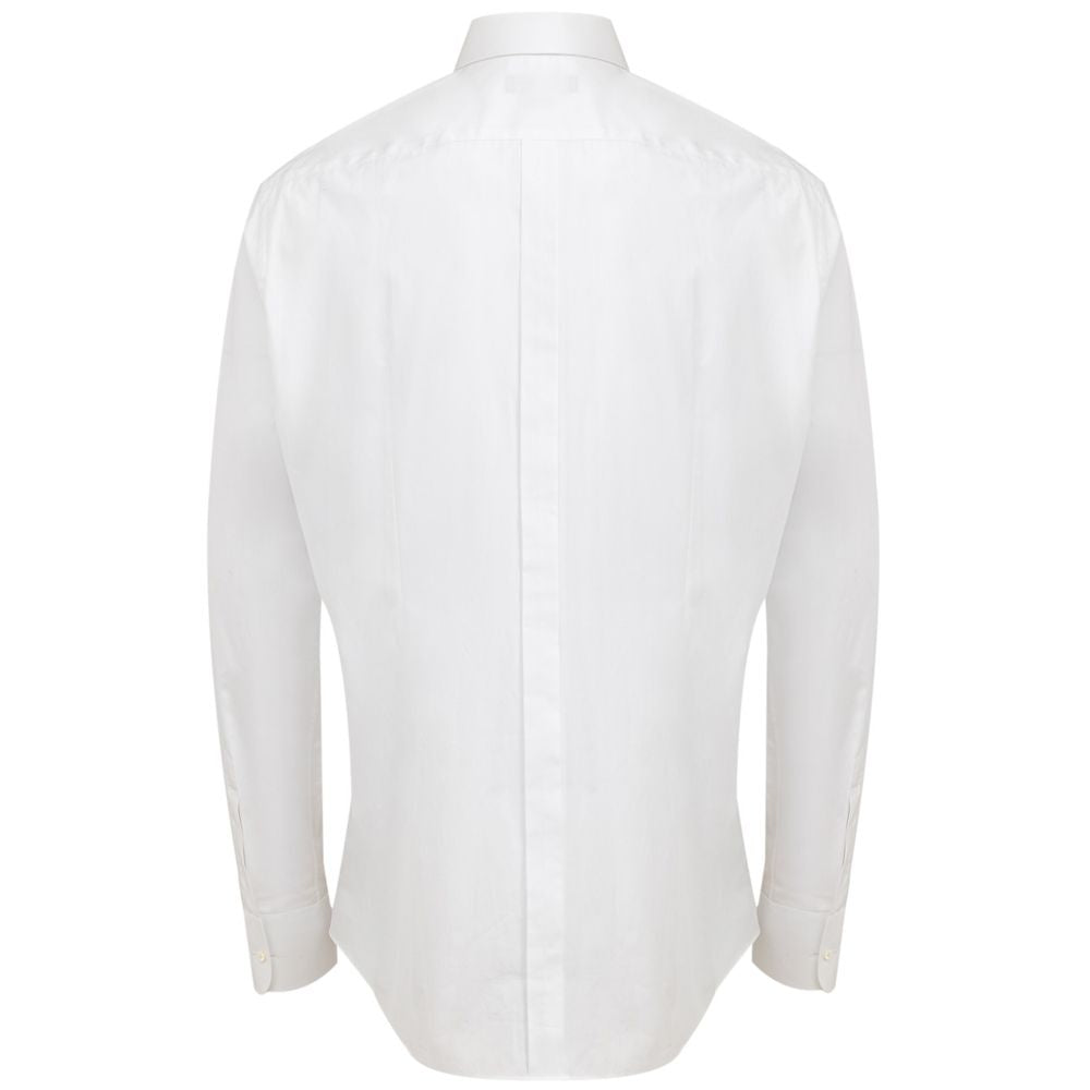 Dolce & Gabbana White Cotton Shirt - Sandy Store ByNet