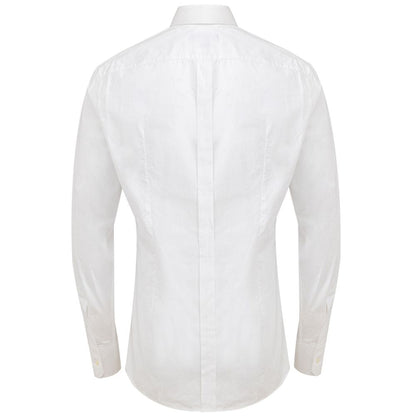 Dolce & Gabbana White Cotton Shirt - Sandy Store ByNet