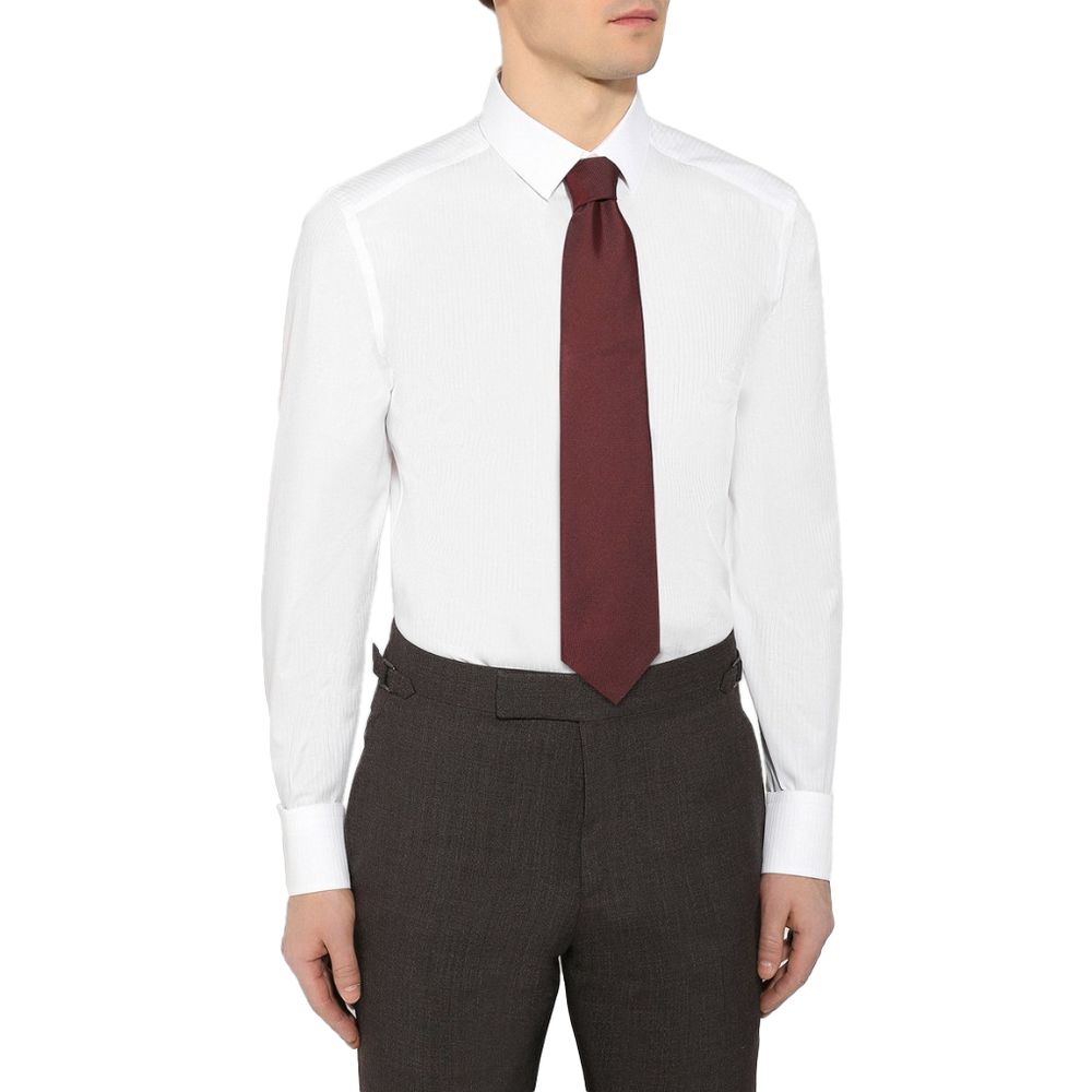 Dolce & Gabbana White Cotton Shirt - Sandy Store ByNet