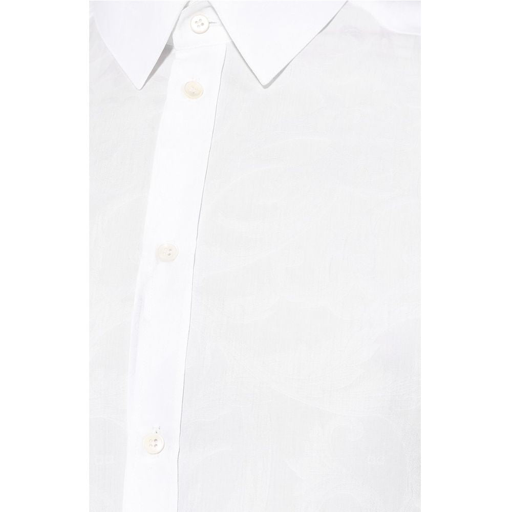 Dolce & Gabbana White Cotton Shirt - Sandy Store ByNet