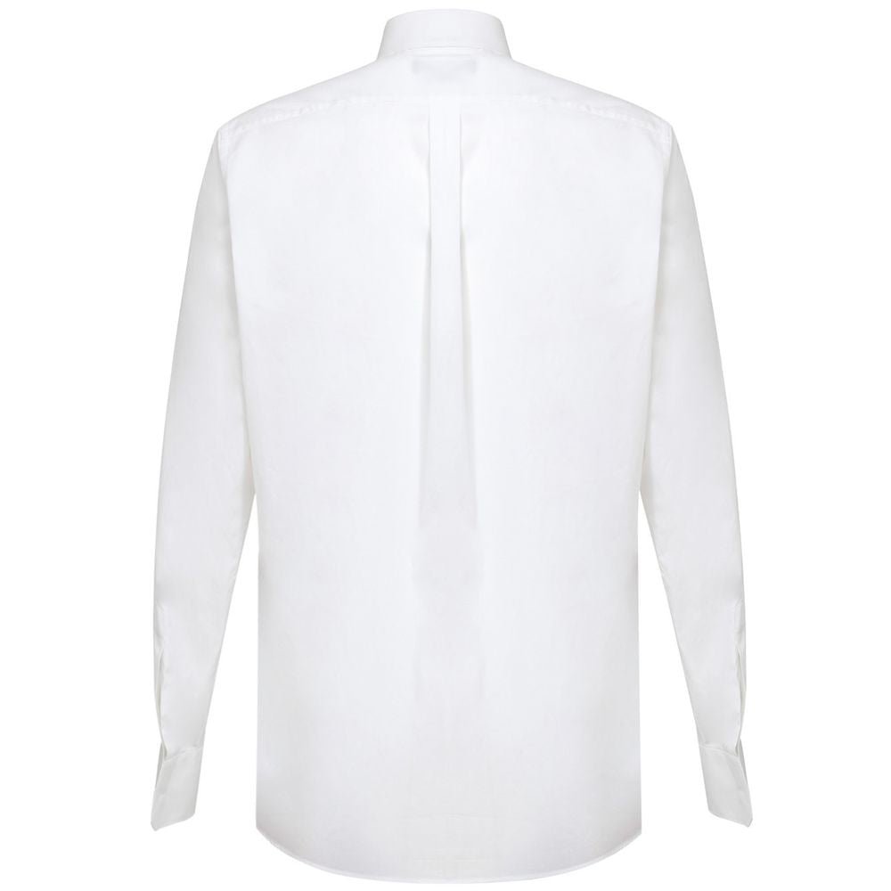 Dolce & Gabbana White Cotton Shirt - Sandy Store ByNet