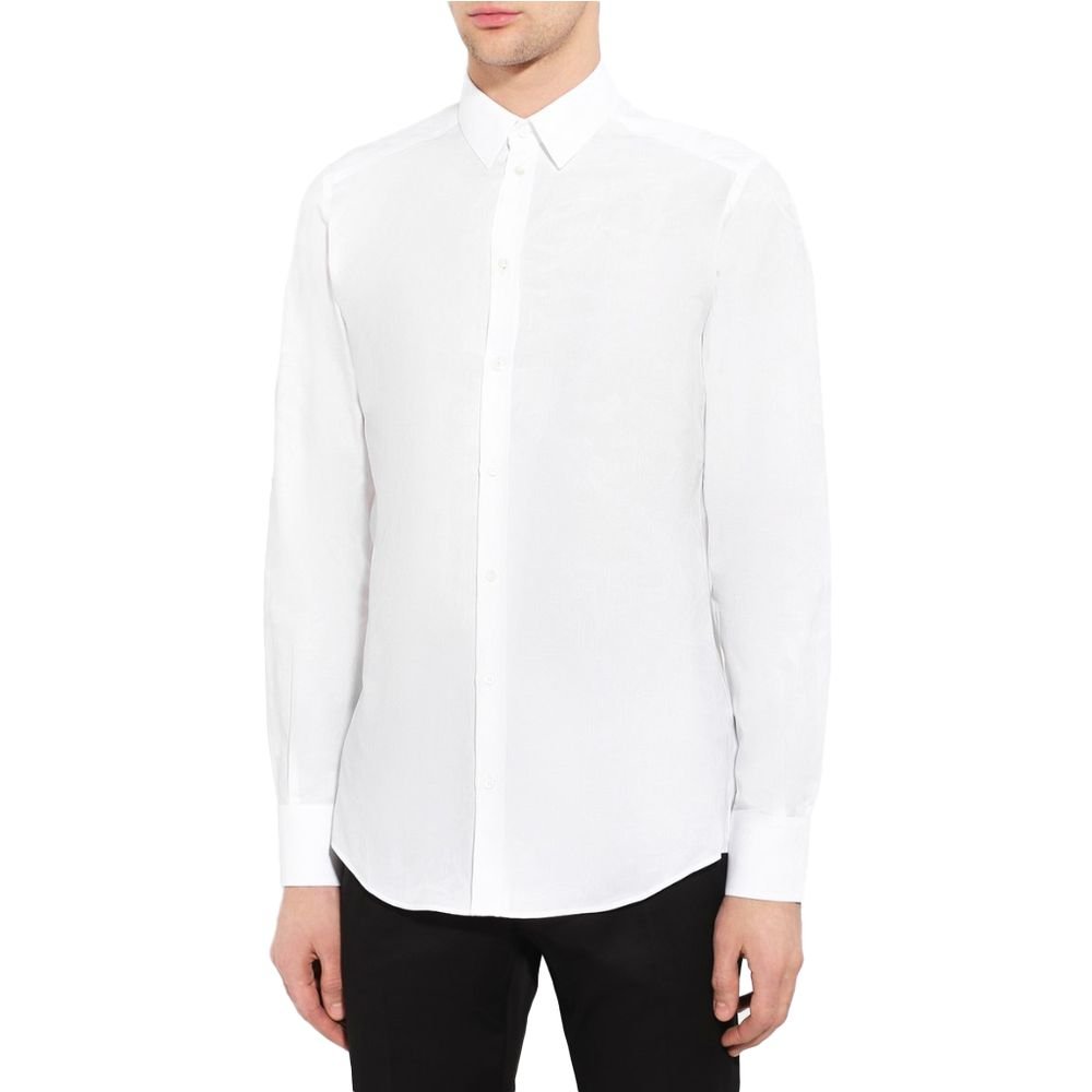 Dolce & Gabbana White Cotton Shirt - Sandy Store ByNet