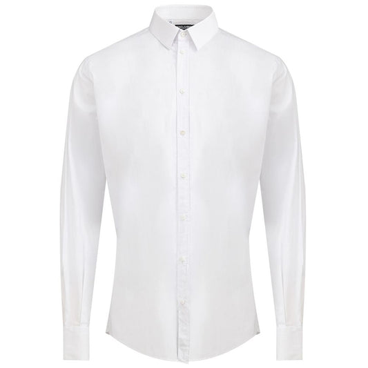 Dolce & Gabbana White Cotton Shirt - Sandy Store ByNet