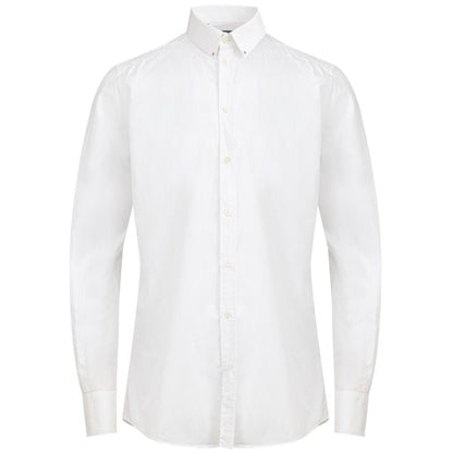Dolce & Gabbana White Cotton Shirt - Sandy Store ByNet