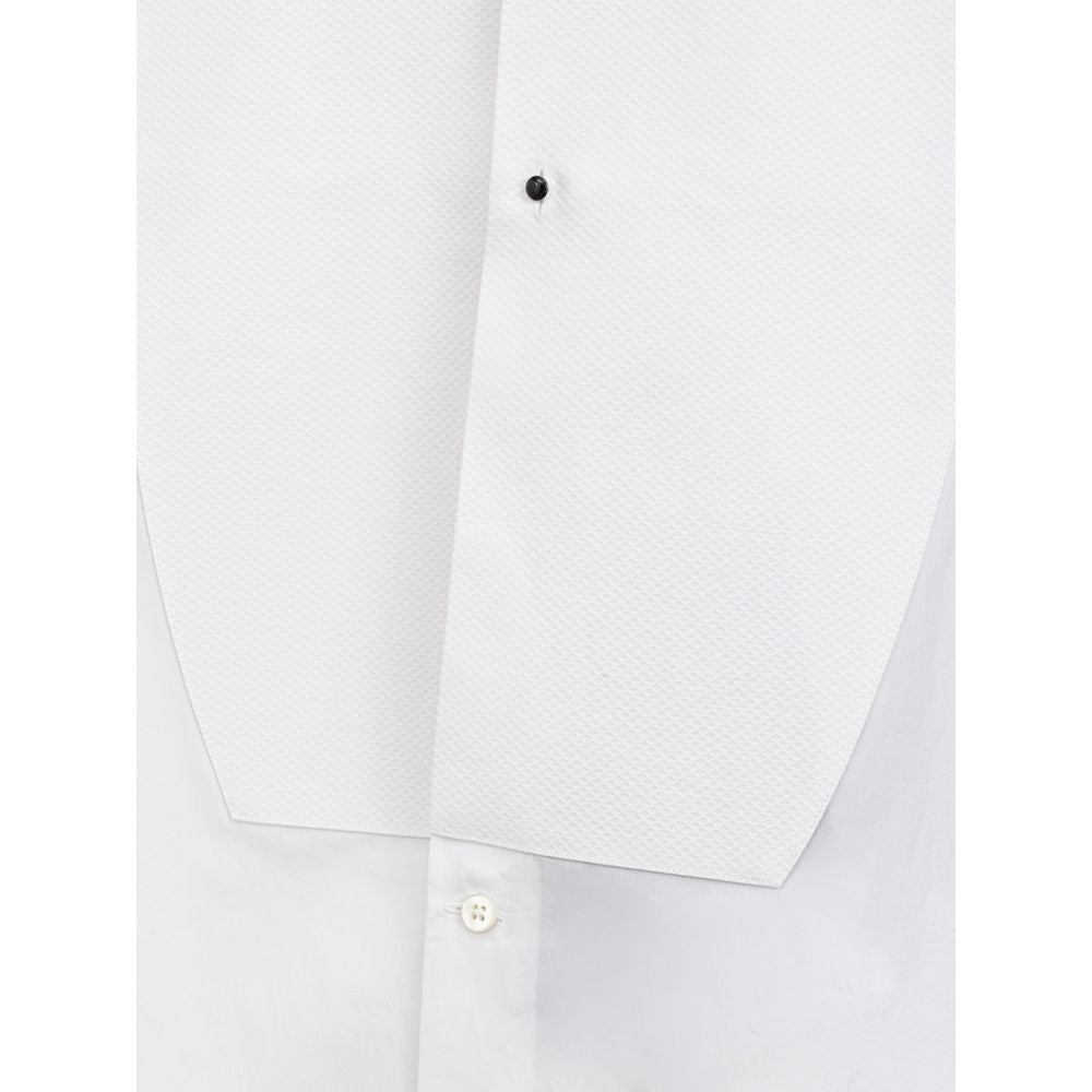 Dolce & Gabbana White Cotton Shirt - Sandy Store ByNet