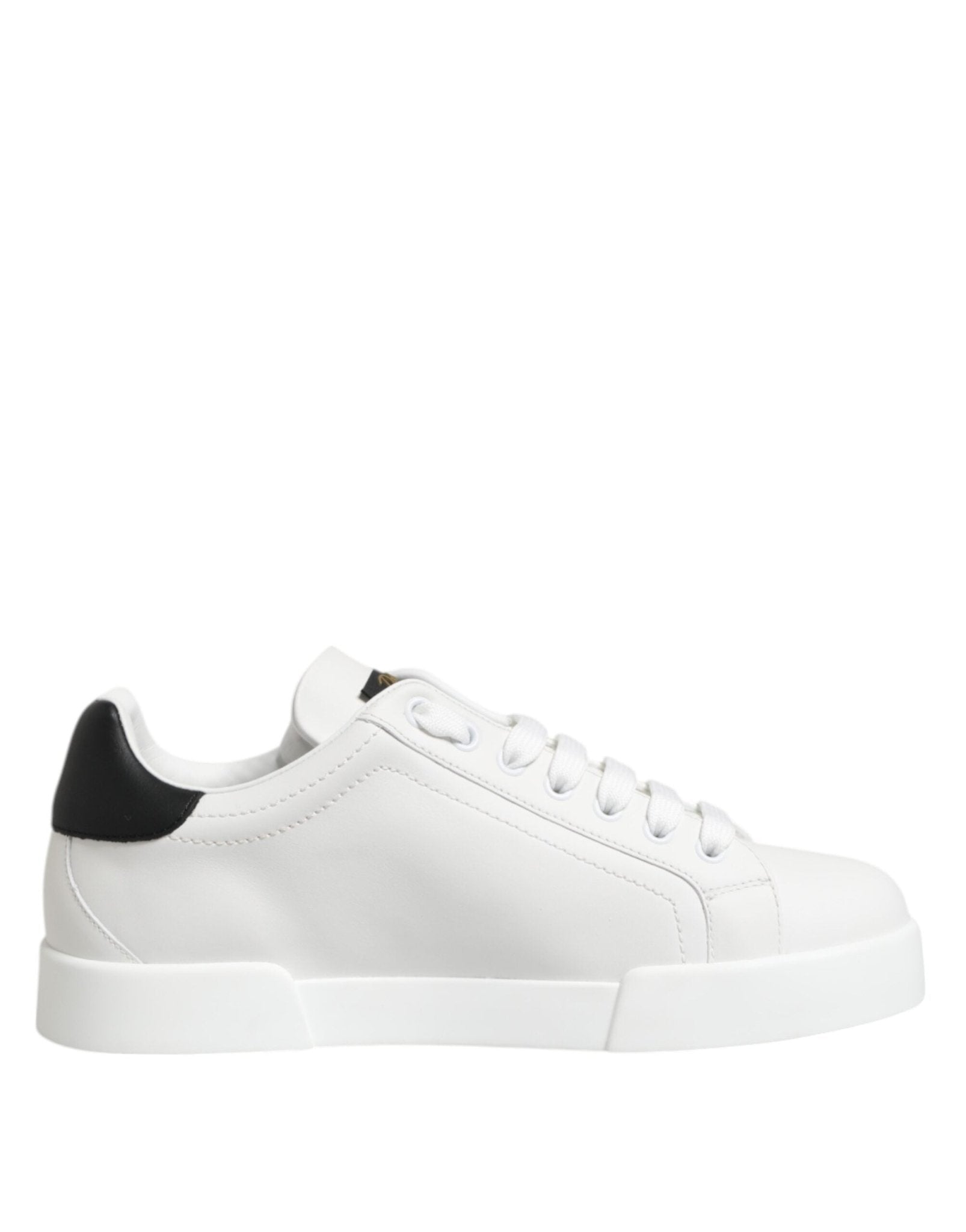 Dolce & Gabbana White Crown Patch Portofino Men Sneakers Shoes – EU39.5/US6.5 par Dolce & Gabbana | Disponible sur Sandy Store ByNet