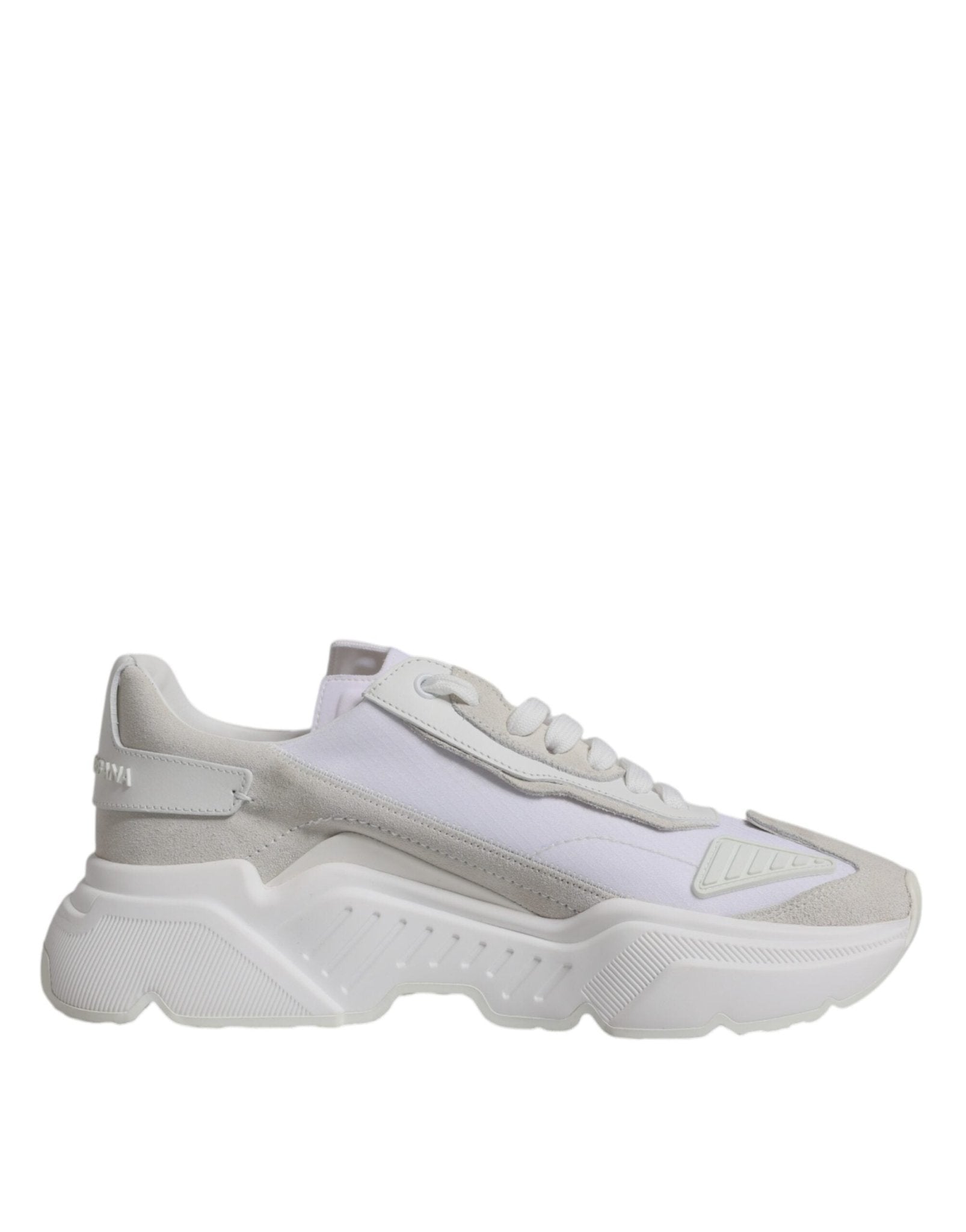 Dolce & Gabbana White Leather Daymaster Low Top Sneakers Shoes – EU39/US6 par Dolce & Gabbana | Disponible sur Sandy Store ByNet