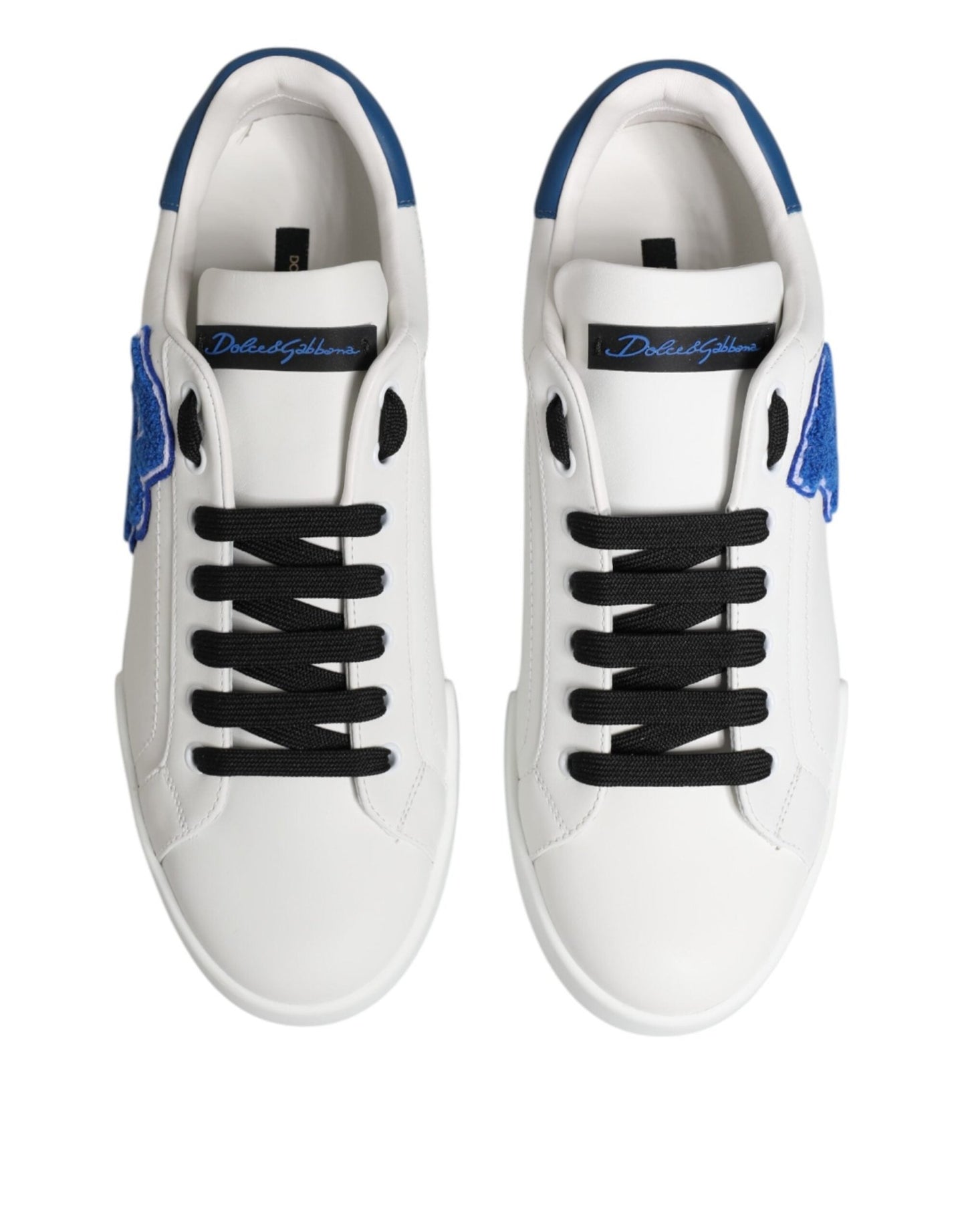 Dolce & Gabbana White Leather DG Logo Low Top Sneakers Shoes – EU40/US7 par Dolce & Gabbana | Disponible sur Sandy Store ByNet