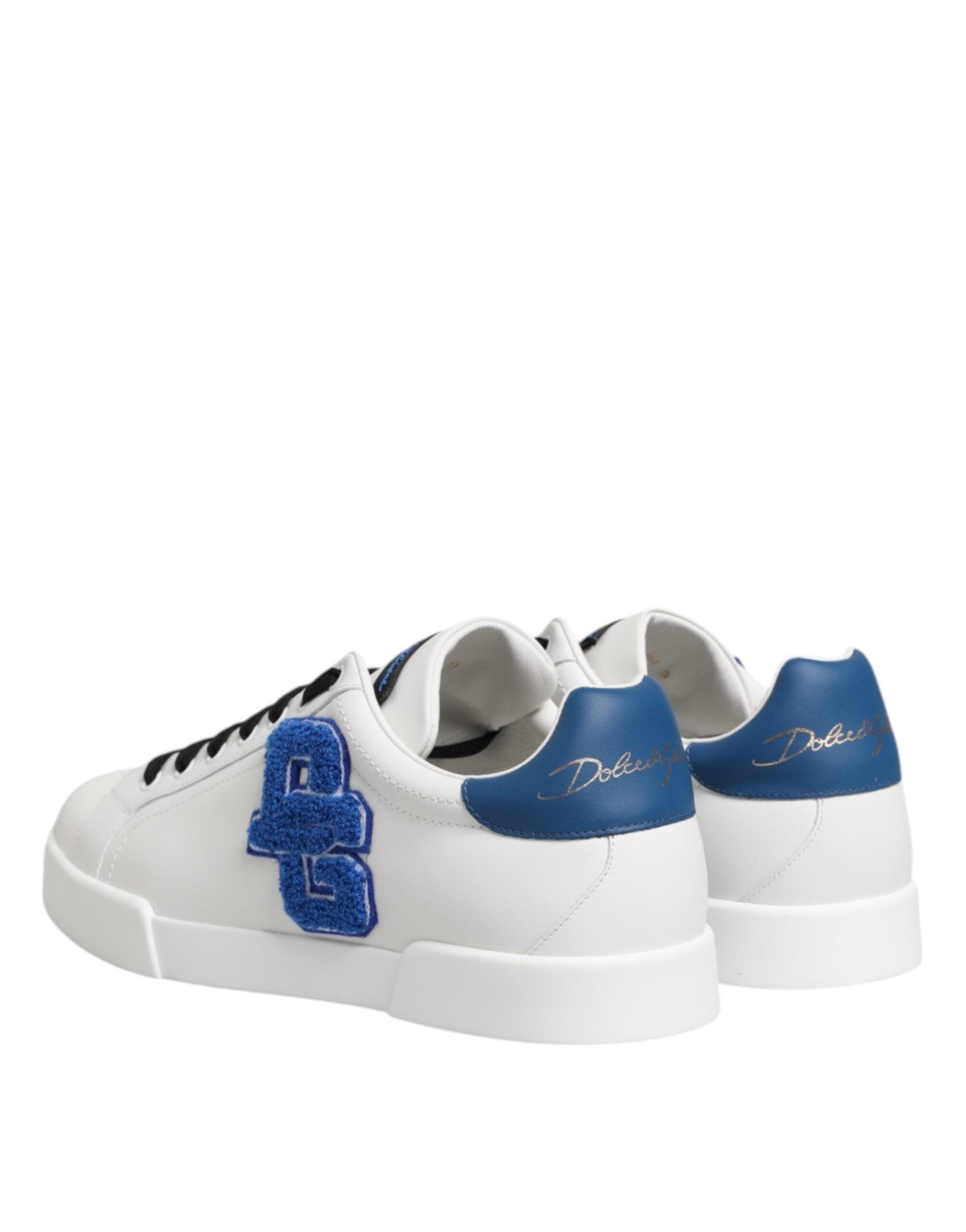 Dolce & Gabbana White Leather DG Logo Low Top Sneakers Shoes – EU40/US7 par Dolce & Gabbana | Disponible sur Sandy Store ByNet
