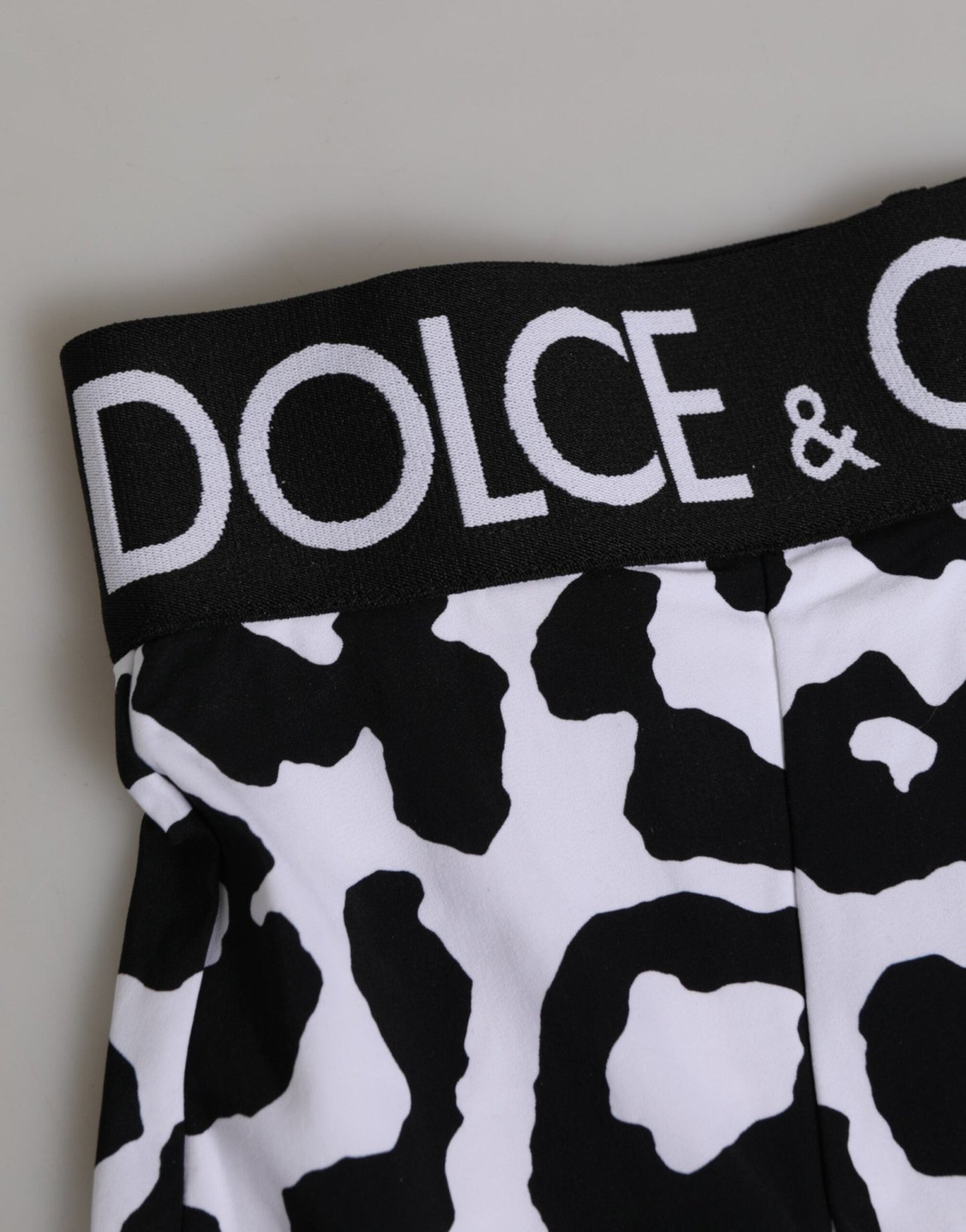 Dolce & Gabbana White Leopard Nylon High Waist Girdle Underwear – IT2 | S par Dolce & Gabbana | Disponible sur Sandy Store ByNet