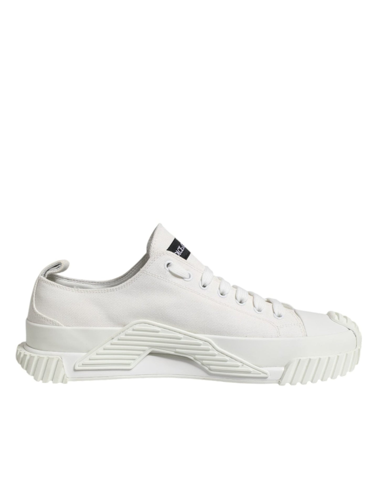 Dolce & Gabbana White Logo Graffiti Low Top Sneakers Shoes – EU44.5/US11.5 par Dolce & Gabbana | Disponible sur Sandy Store ByNet