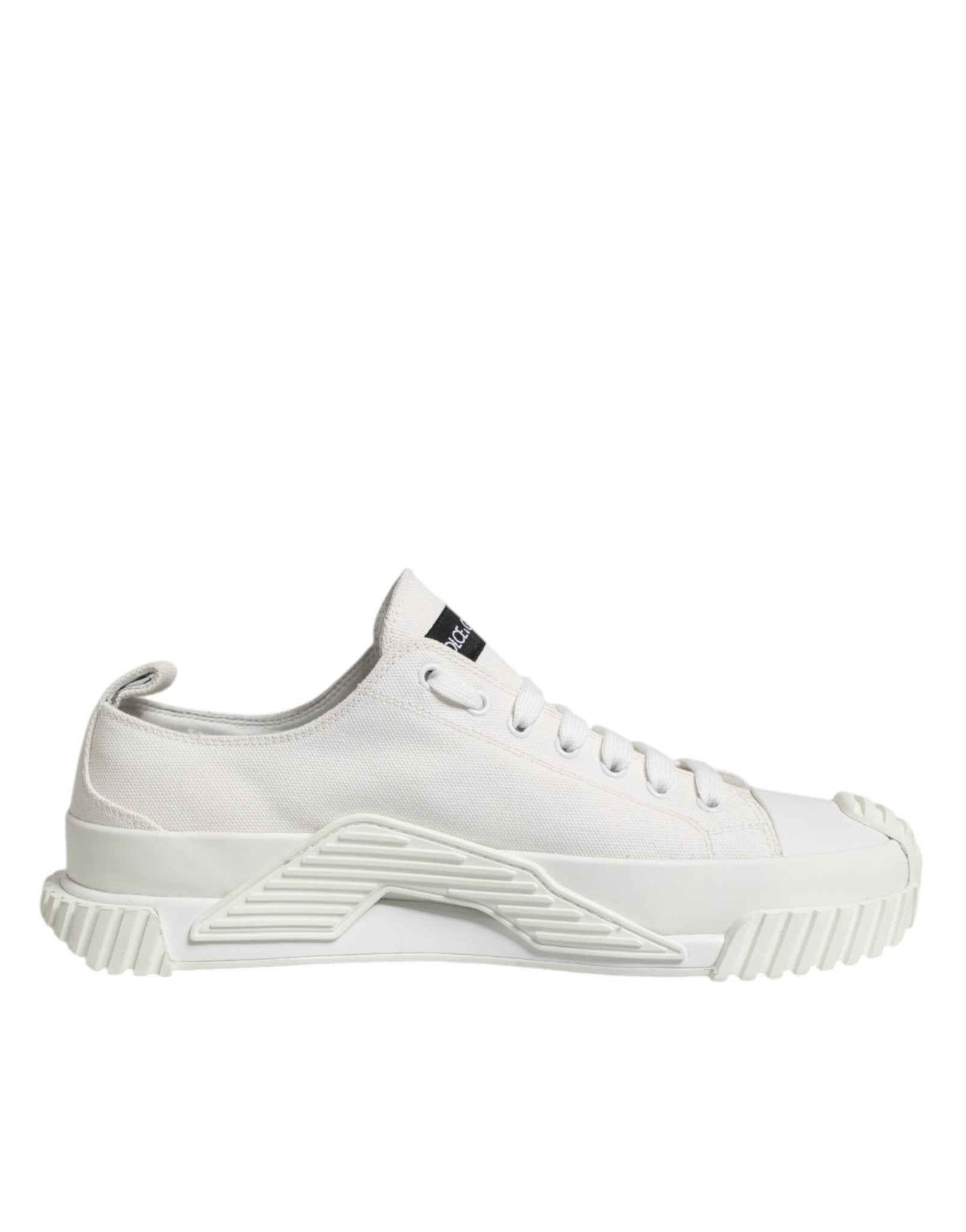 Dolce & Gabbana White Logo Graffiti Low Top Sneakers Shoes – EU44.5/US11.5 par Dolce & Gabbana | Disponible sur Sandy Store ByNet