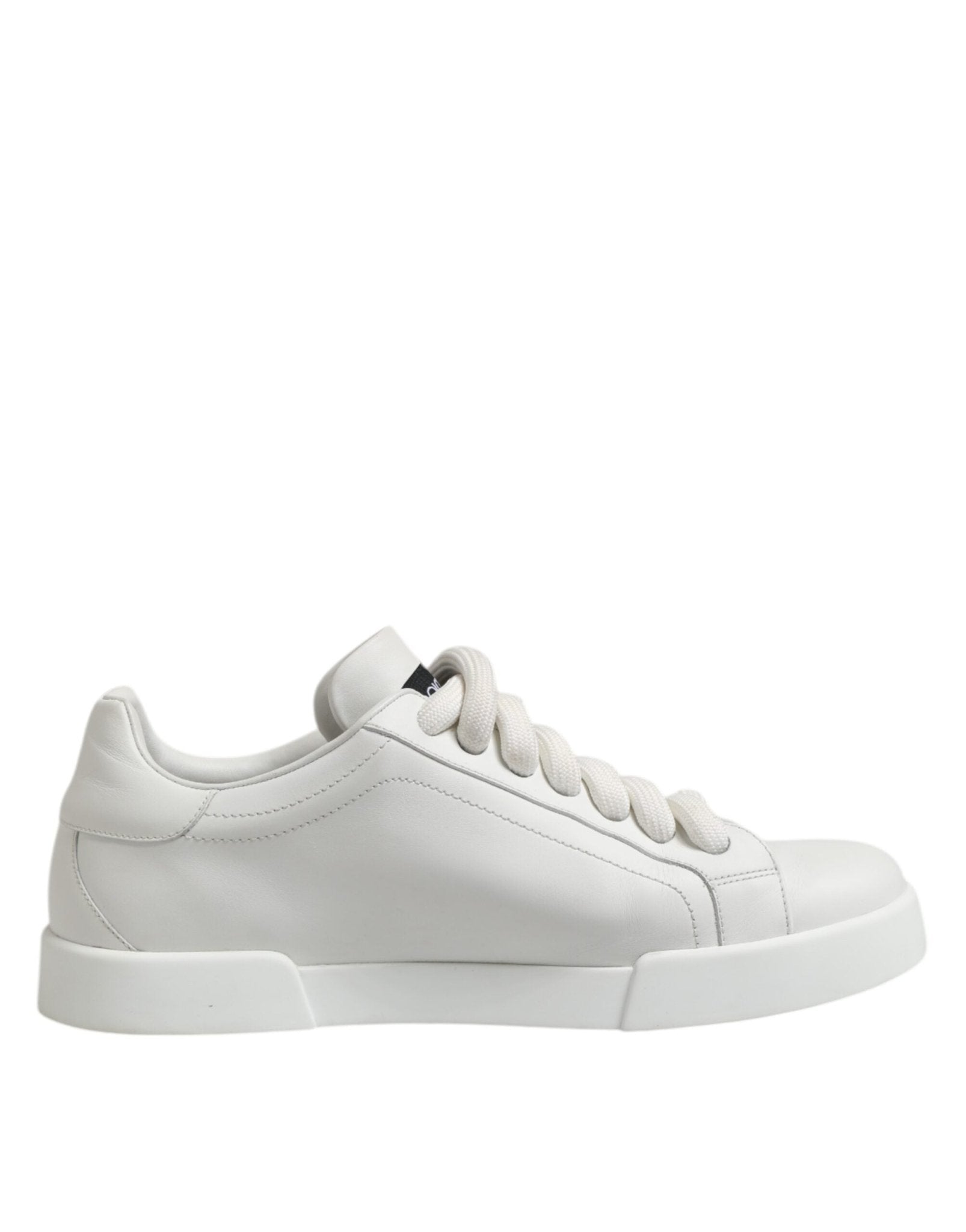 Dolce & Gabbana White Logo Lace Up Low Top Men Sneakers Shoes – EU44/US11 par Dolce & Gabbana | Disponible sur Sandy Store ByNet