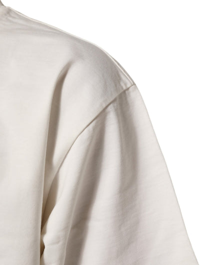 Dolce & Gabbana White Logo Print Cotton Crew Neck Men T-shirt – L par Dolce & Gabbana | Disponible sur Sandy Store ByNet