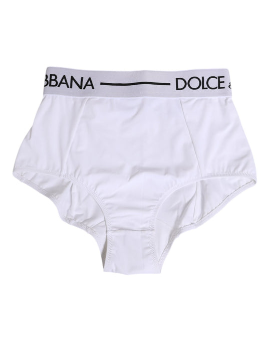 Dolce & Gabbana White Nylon Logo Waistband Coulotte Underwear – IT40|S par Dolce & Gabbana | Disponible sur Sandy Store ByNet
