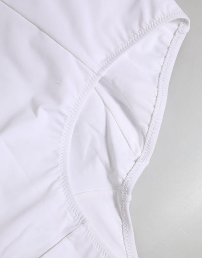 Dolce & Gabbana White Nylon Logo Waistband Coulotte Underwear – IT40|S par Dolce & Gabbana | Disponible sur Sandy Store ByNet