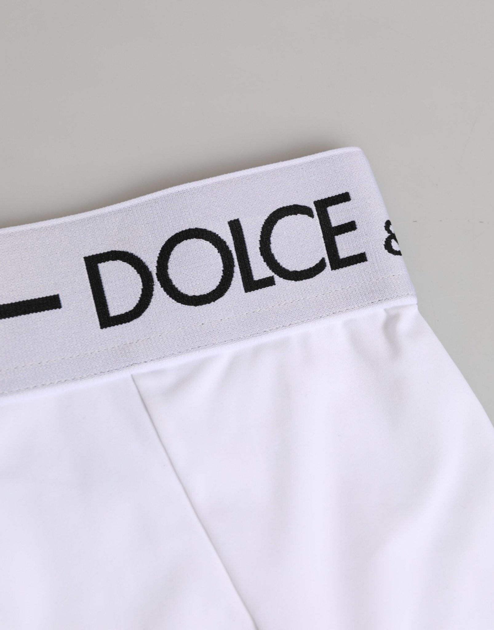 Dolce & Gabbana White Nylon Logo Waistband Coulotte Underwear – IT40|S par Dolce & Gabbana | Disponible sur Sandy Store ByNet
