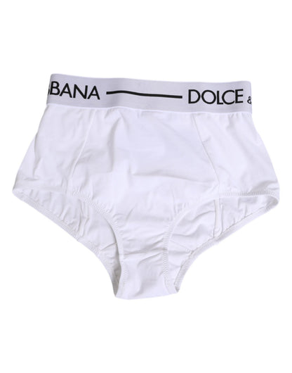 Dolce & Gabbana White Nylon Logo Waistband Panty Underwear – IT40|S par Dolce & Gabbana | Disponible sur Sandy Store ByNet