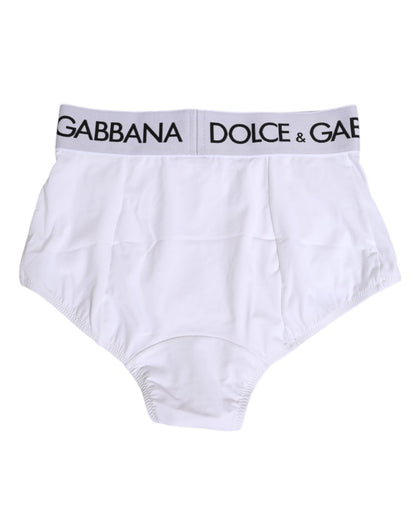 Dolce & Gabbana White Nylon Logo Waistband Panty Underwear – IT40|S par Dolce & Gabbana | Disponible sur Sandy Store ByNet
