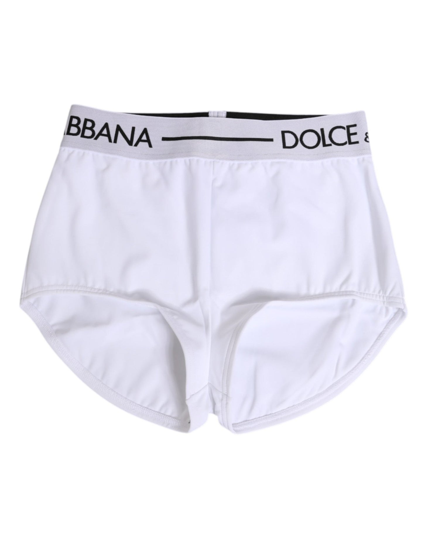 Dolce & Gabbana White Nylon Logo Waistband Shorts Underwear – IT40|S par Dolce & Gabbana | Disponible sur Sandy Store ByNet