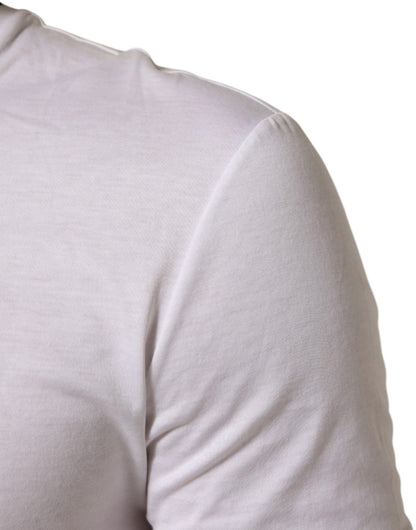 Dolce & Gabbana White Short Sleeves Round Neck Men Underwear T-shirt – IT4 | S par Dolce & Gabbana | Disponible sur Sandy Store ByNet