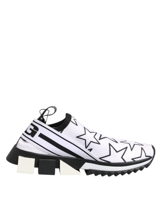 Dolce & Gabbana White Stars Sorrento Low Top Sneakers Shoes – EU36/US5.5 par Dolce & Gabbana | Disponible sur Sandy Store ByNet