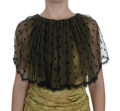 Dolce & Gabbana Yellow Floral Lace Sheath Dress - Sandy Store ByNet