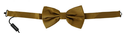 Dolce & Gabbana Yellow Mustard 100% Silk Butterfly Papillon Men Bow Tie – par Dolce & Gabbana | Disponible sur Sandy Store ByNet