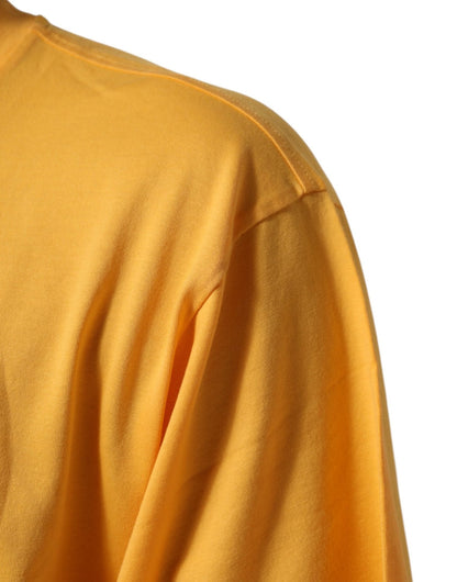 Dolce & Gabbana Yellow Secret Graden Floral Cotton CrewNeck T-shirt – IT50 | L par Dolce & Gabbana | Disponible sur Sandy Store ByNet