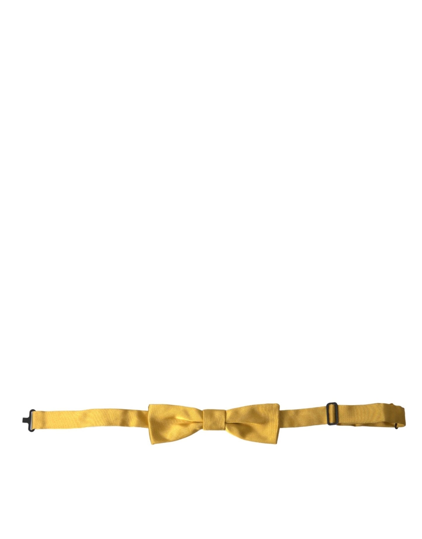 Dolce & Gabbana Yellow Silk Adjustable Neck Men Bow Tie – par Dolce & Gabbana | Disponible sur Sandy Store ByNet