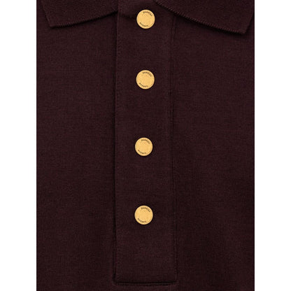 Dunhill Bordeaux Cashmere Polo Shirt - Sandy Store ByNet