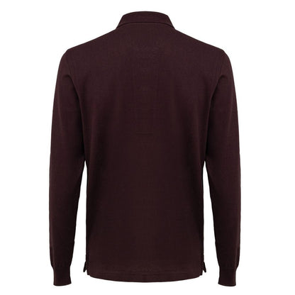 Dunhill Bordeaux Cashmere Polo Shirt - Sandy Store ByNet