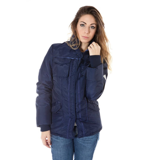 ENRICO COVERI Blue Nylon Jackets & Coat – 42 par ENRICO COVERI | Disponible sur Sandy Store ByNet