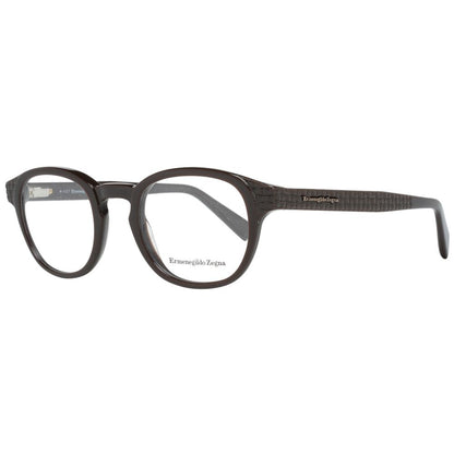 Ermenegildo Zegna Brown Men Optical Frames – par Ermenegildo Zegna | Disponible sur Sandy Store ByNet