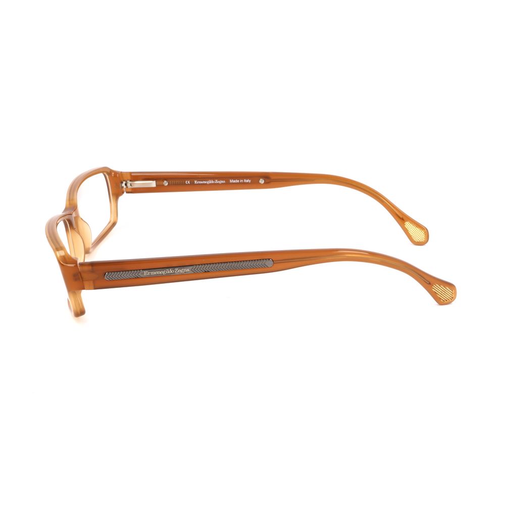 Ermenegildo Zegna Brown Plastic Frames – par Ermenegildo Zegna | Disponible sur Sandy Store ByNet
