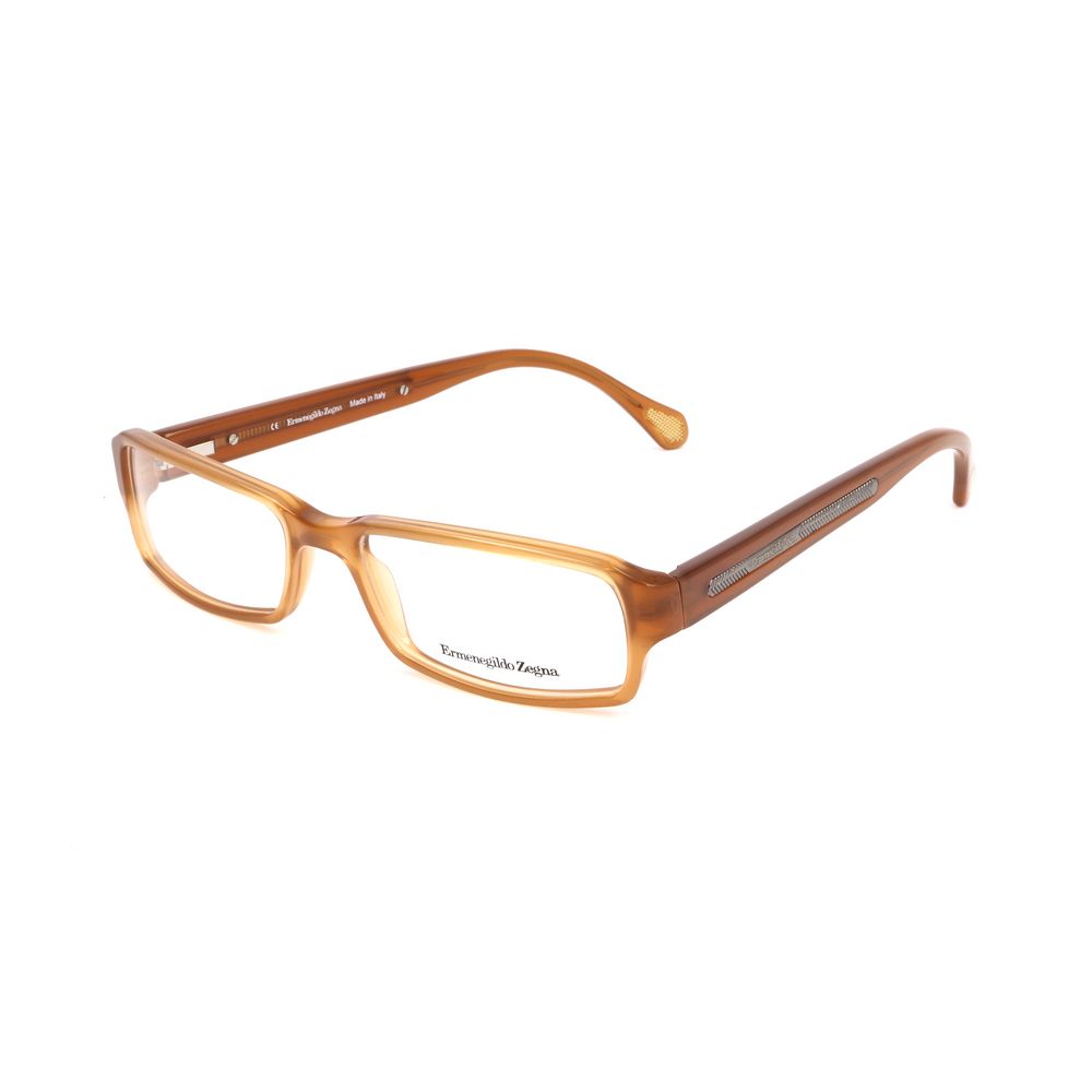 Ermenegildo Zegna Brown Plastic Frames – par Ermenegildo Zegna | Disponible sur Sandy Store ByNet