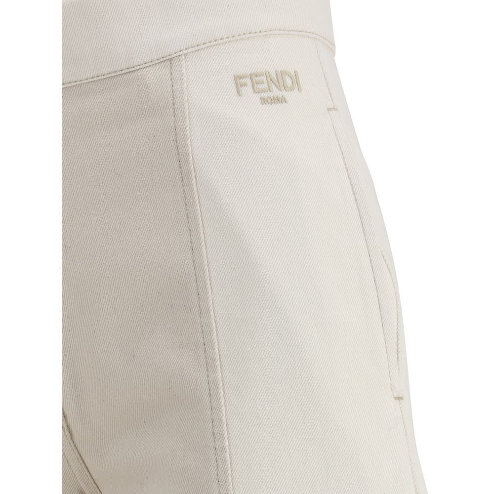 Fendi Cotton Pants – IT38 | S par Fendi | Disponible sur Sandy Store ByNet