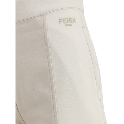 Fendi Cotton Pants – IT38 | S par Fendi | Disponible sur Sandy Store ByNet