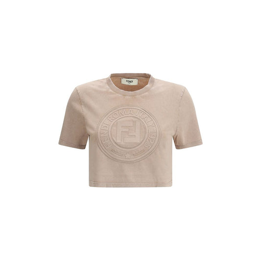 Fendi Cropped T-Shirt – M par Fendi | Disponible sur Sandy Store ByNet
