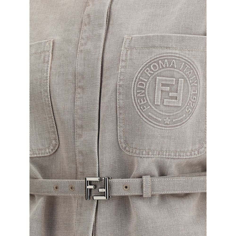 Fendi Denim Jacket - Sandy Store ByNet